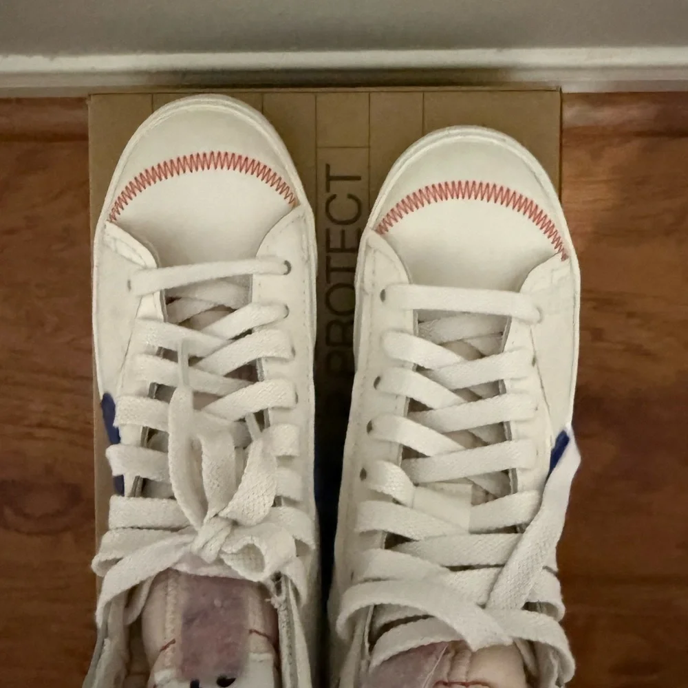 Nike Blazer Mid 77 Jumbo Mens 11 Phantom Royal Blue Sneakers DR9868-200 With Box - Picture 10 of 11